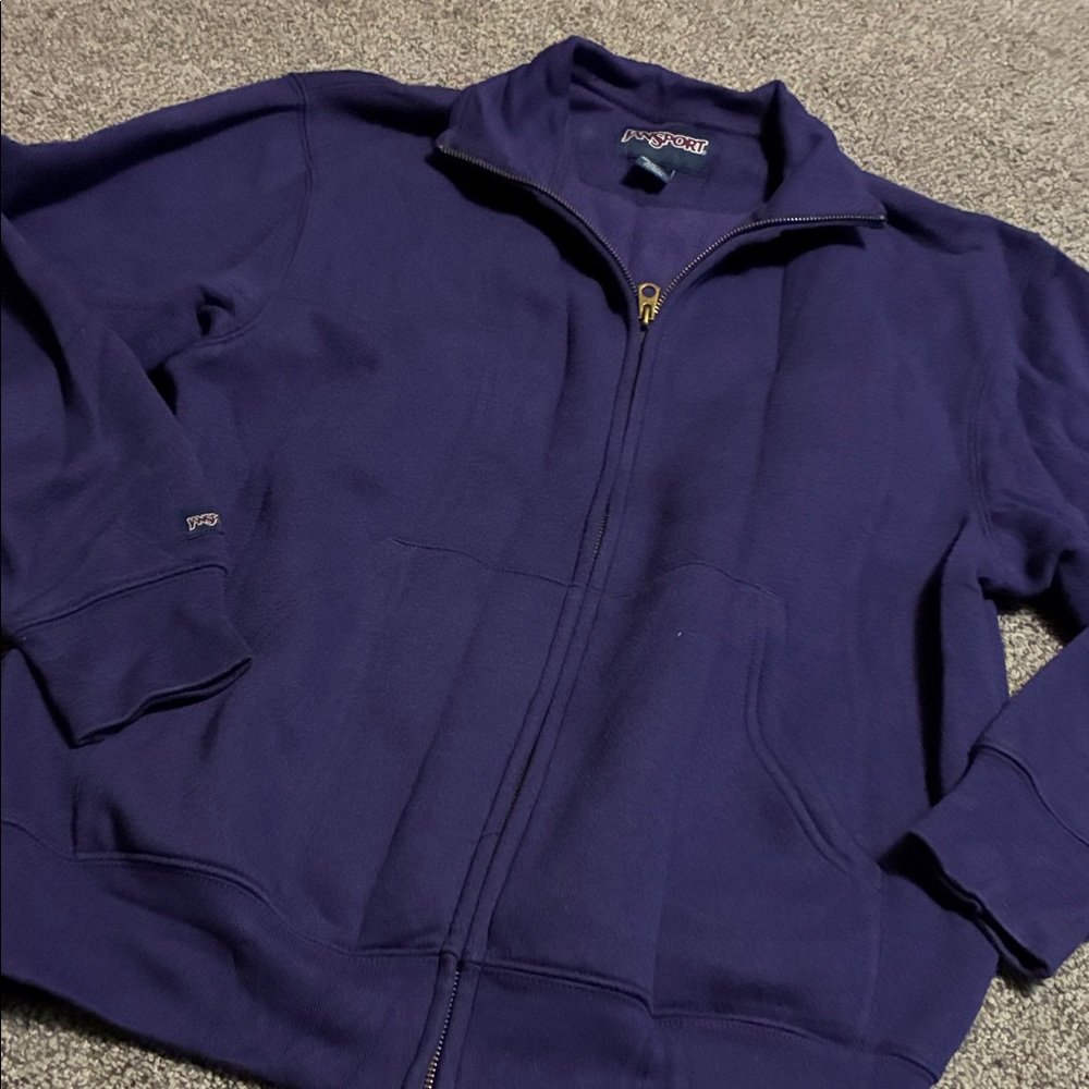 JanSport Purple Sweater Sweatshirt